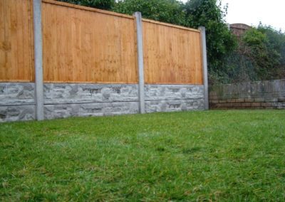 turfing and fencing barrow